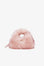 Pink Fur Mini Hobo Bag Accessories Ganni