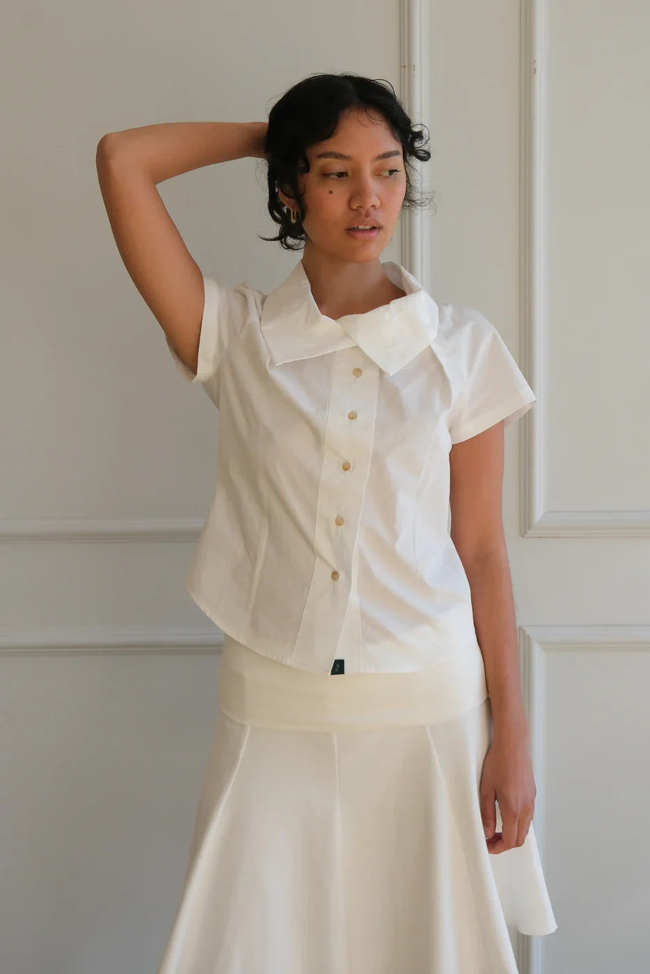 Florence Blouse Tops Geel