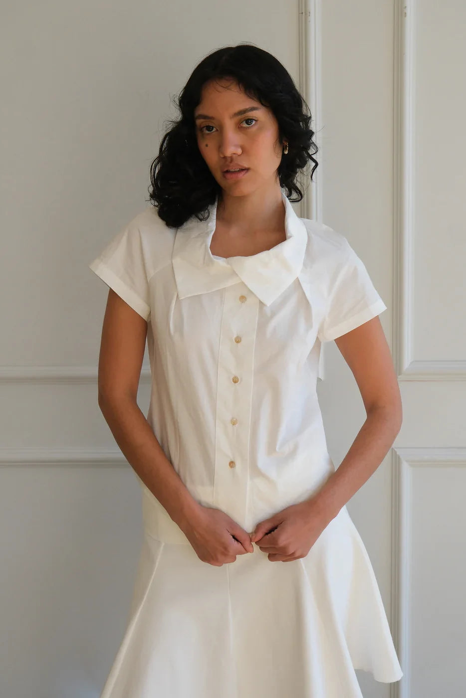 Florence Blouse Tops Geel