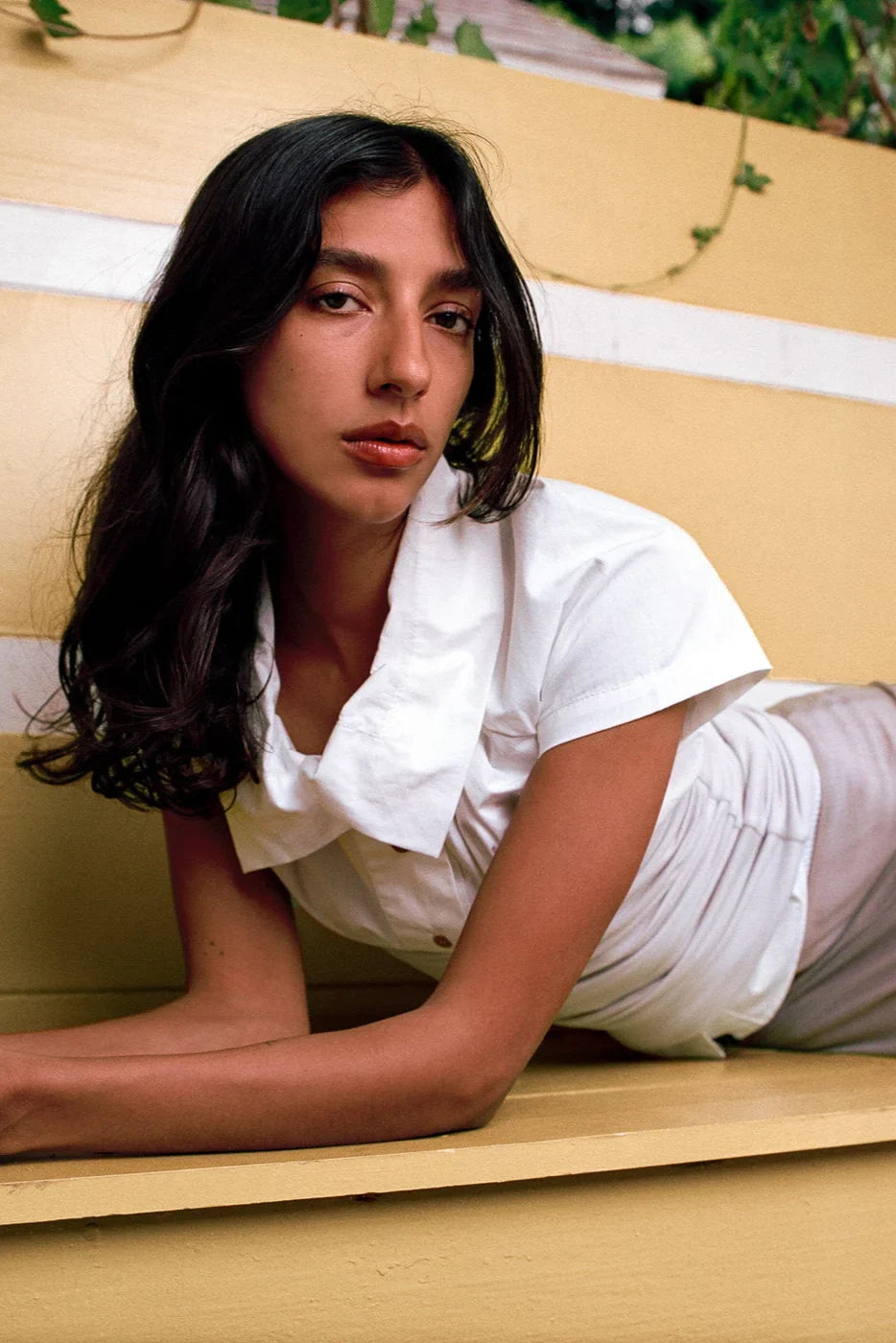 Florence Blouse Tops Geel