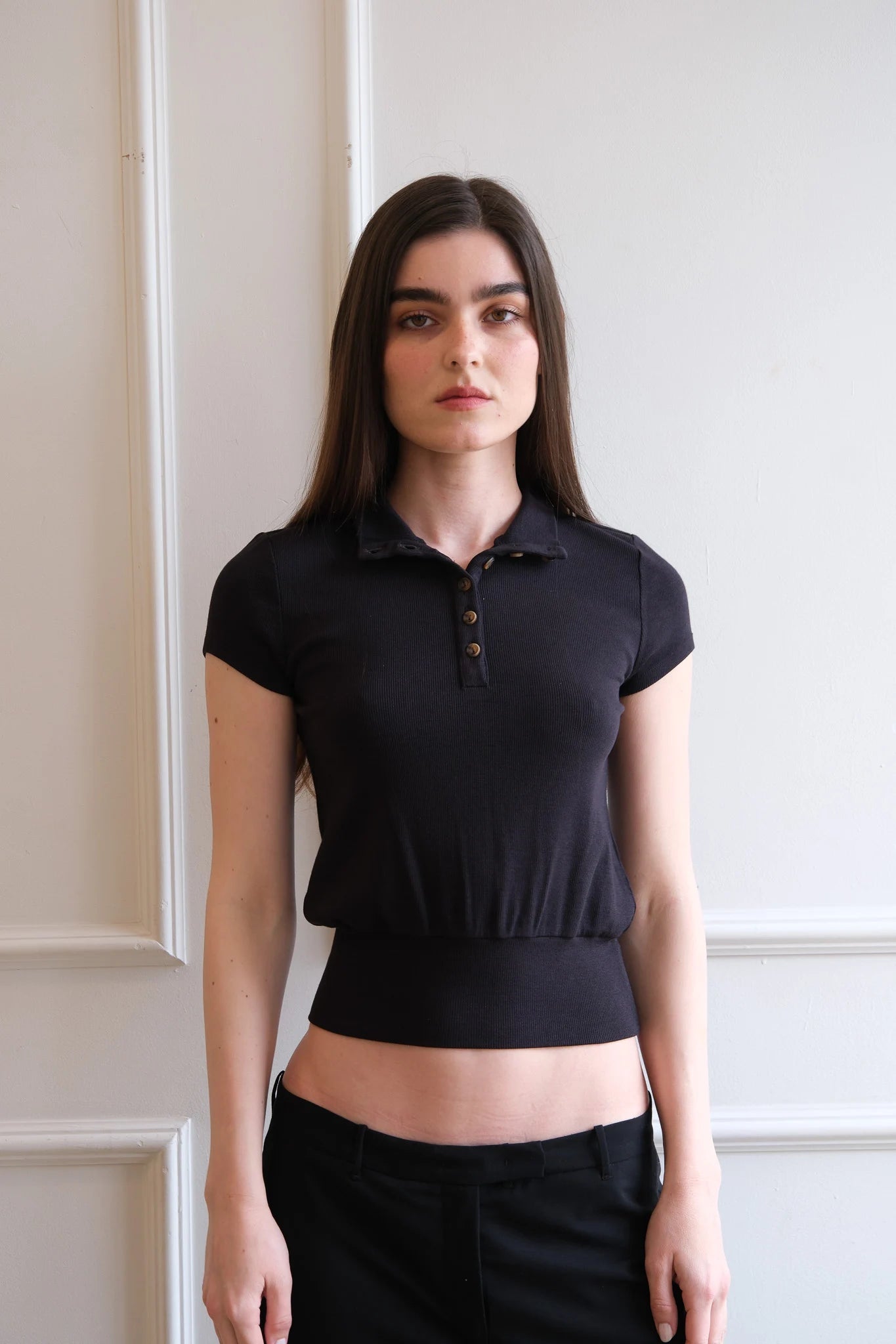 Jasper Tee Tops Geel