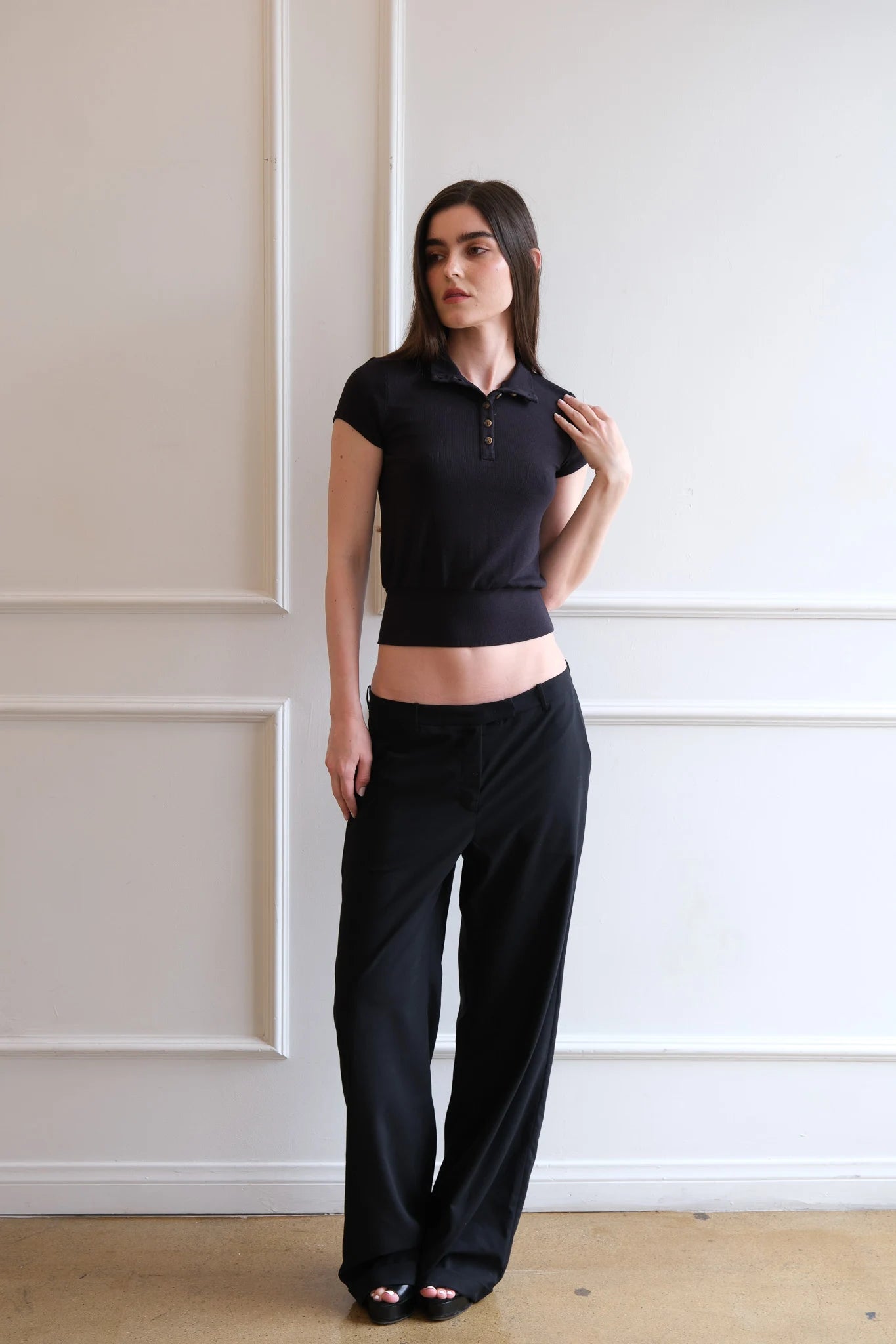 Jasper Tee Tops Geel