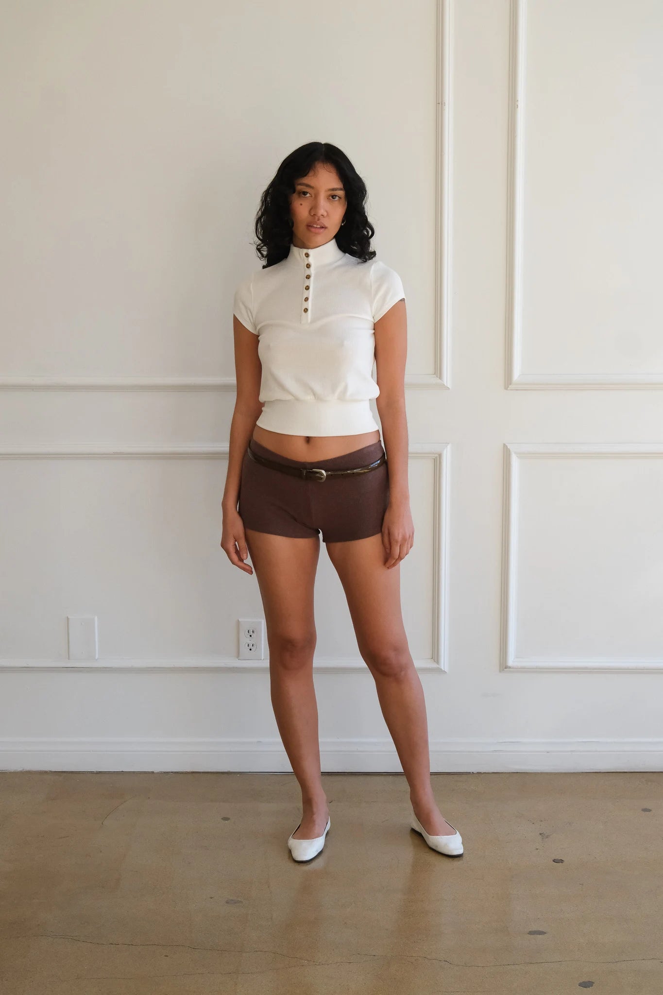 Jasper Tee Tops Geel