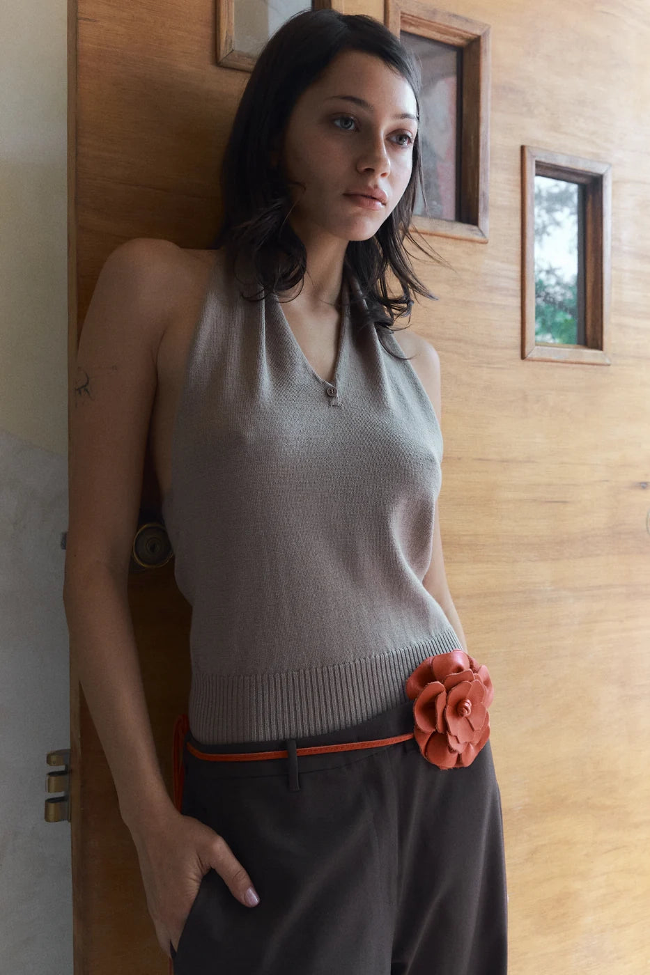 Marcelo Halter Tops Geel