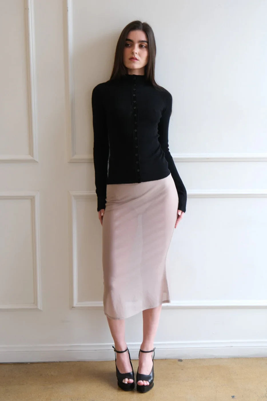 Mylah Cardi Sweaters & Knits Geel