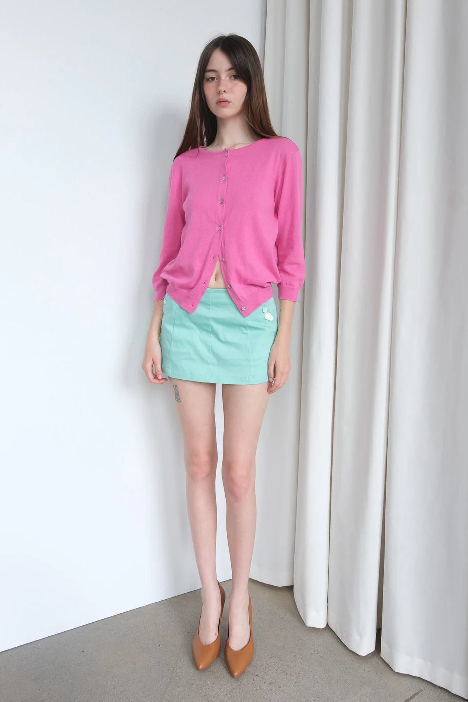 Olivia Cardigan Sweaters &amp; Knits GEEL