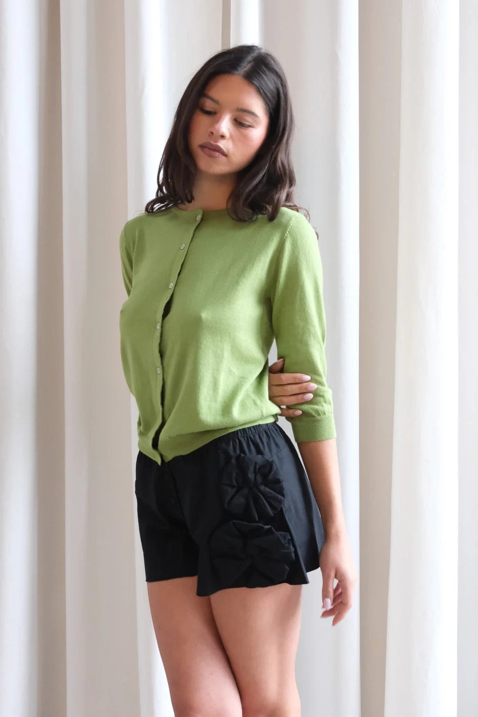 Olivia Cardigan Sweaters &amp; Knits GEEL