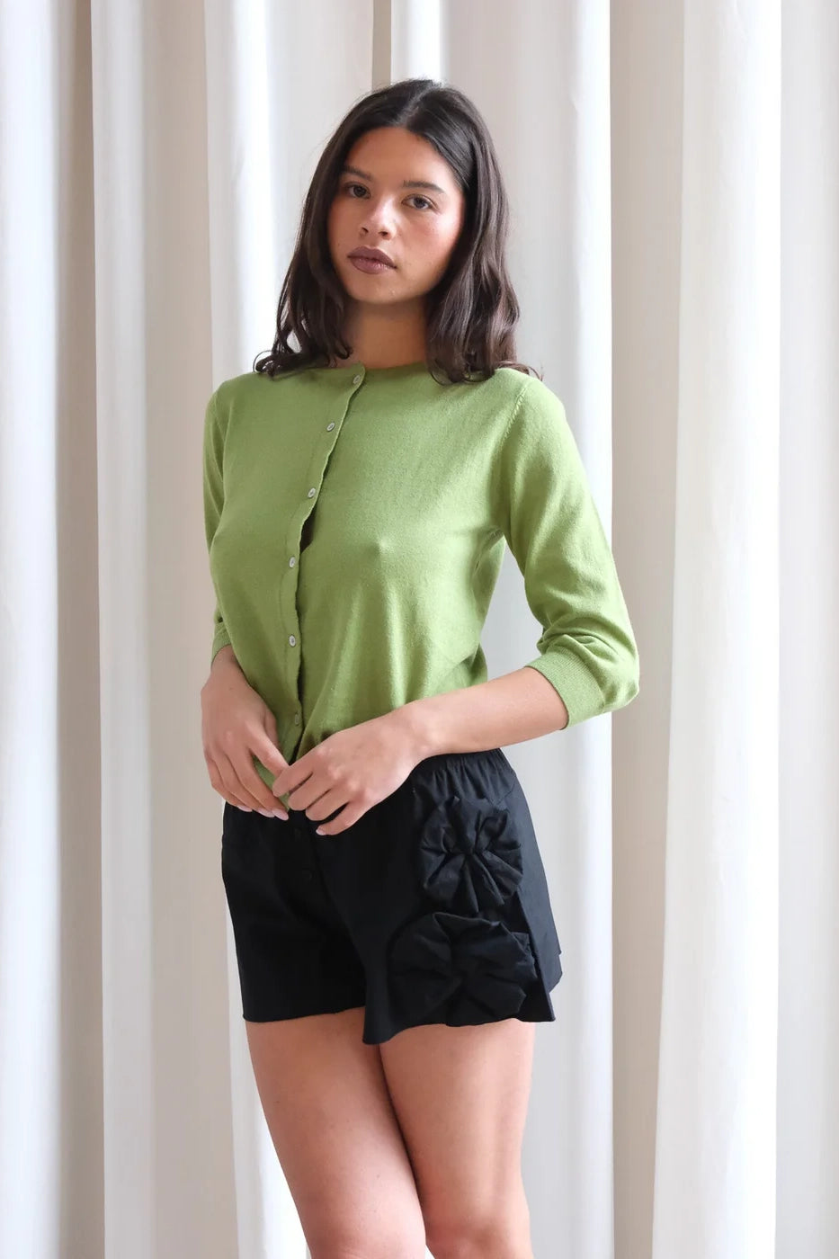 Olivia Cardigan Sweaters &amp; Knits GEEL