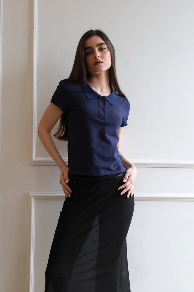 Ridge Polo Tops Geel