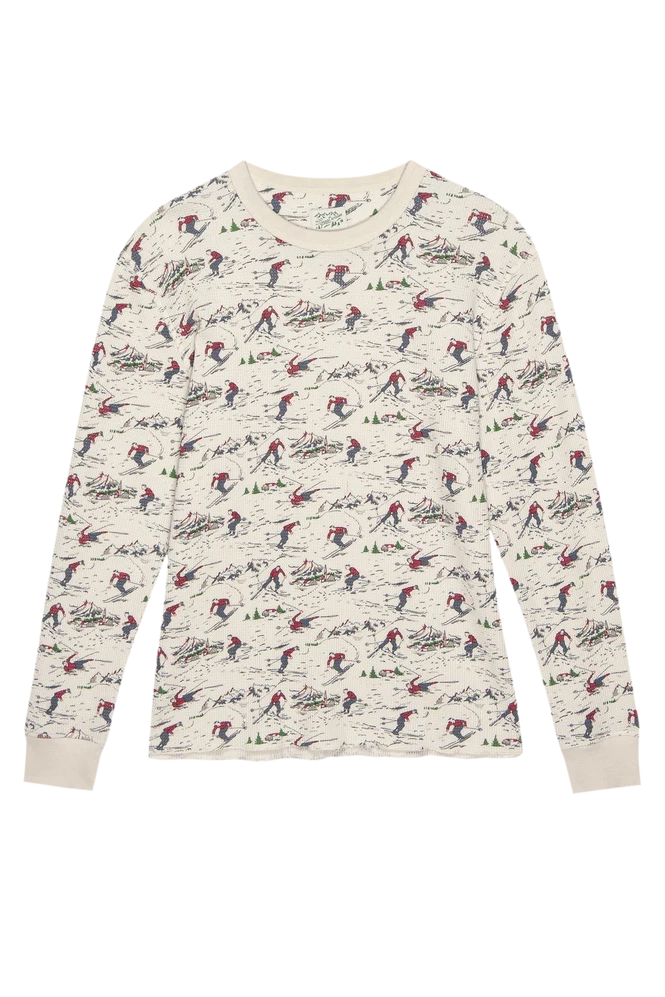 The Classic Crew Thermal Tops The Great