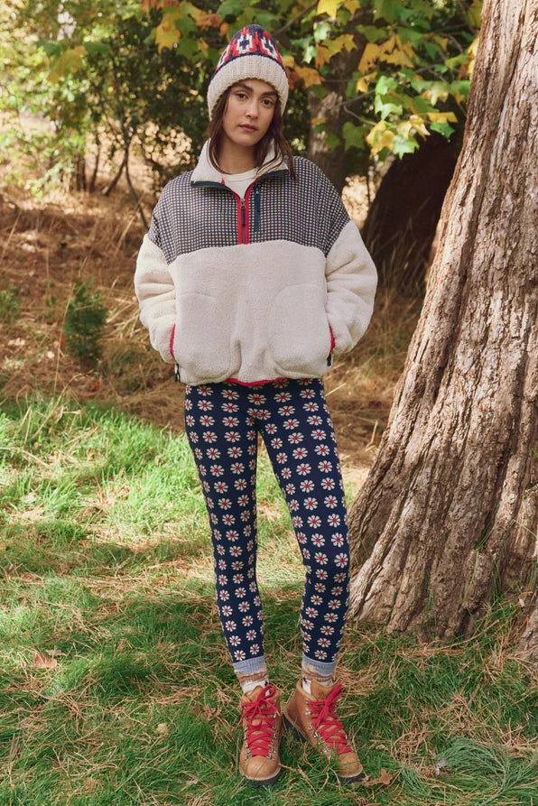 The Print-Mix Plush Terrain Half-Zip Jackets &amp; Coats The Great