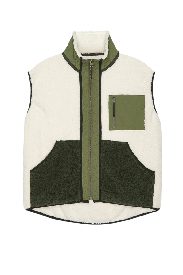 The Plush Tundra Vest Jackets &amp; Coats The Great