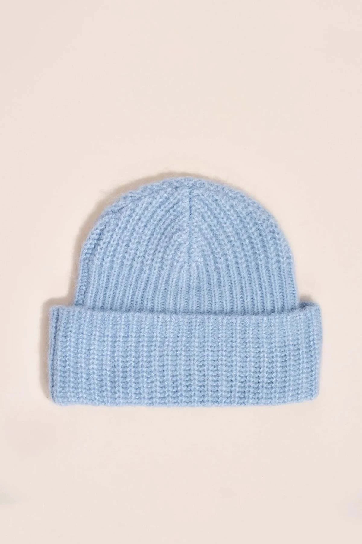Cashmere Ribbed Beanie Accessories Hansel from Basel