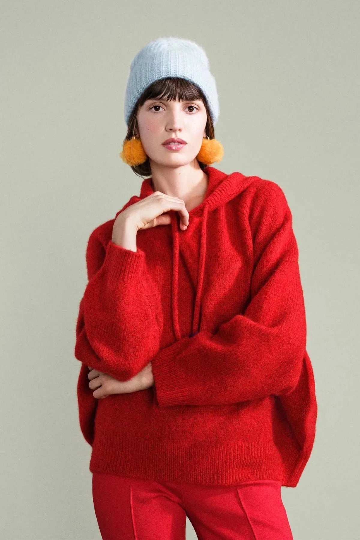 Cashmere Ribbed Beanie Accessories Hansel from Basel