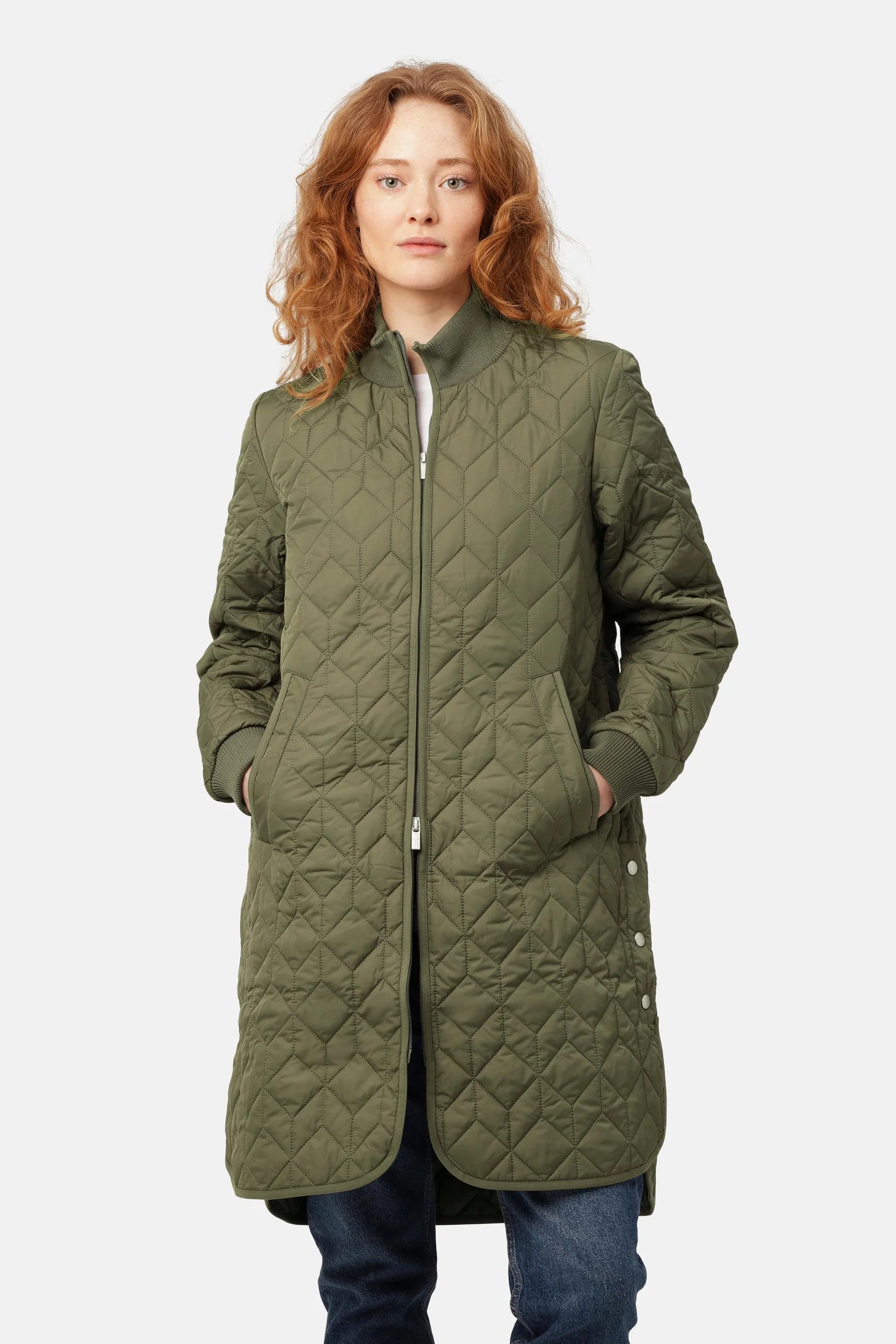 Long Padded Quilt Jacket Jackets & Coats Ilse Jacobsen