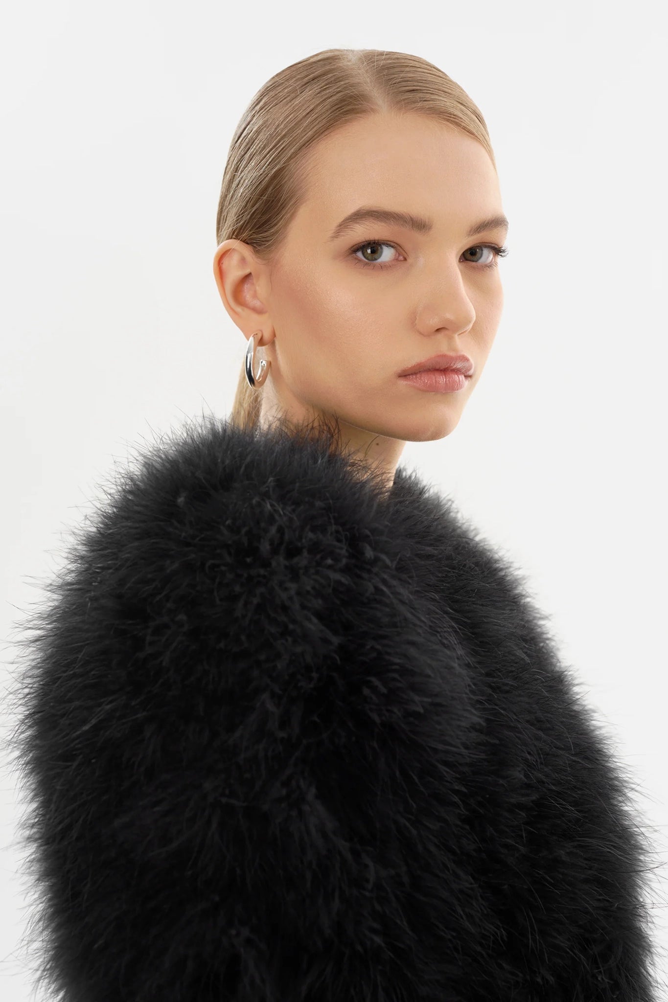 Deora Feather Jacket Jackets &amp; Coats LAMARQUE