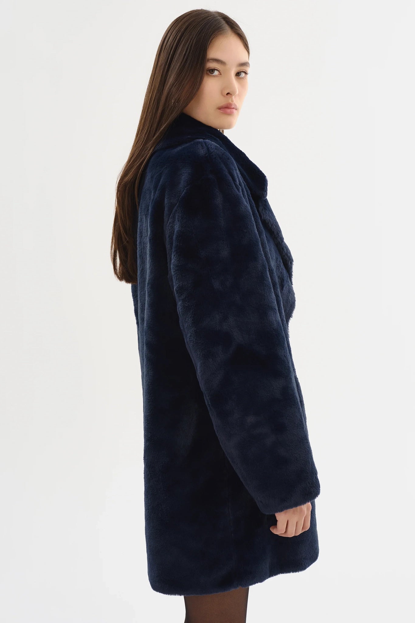 Linnea Faux Fur Coat Jackets &amp; Coats LAMARQUE