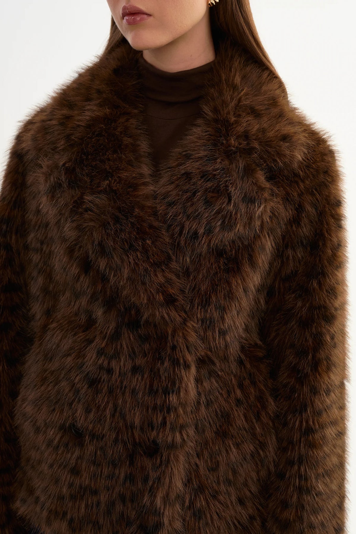 Ravenna Faux Fur Coat Jackets &amp; Coats LAMARQUE