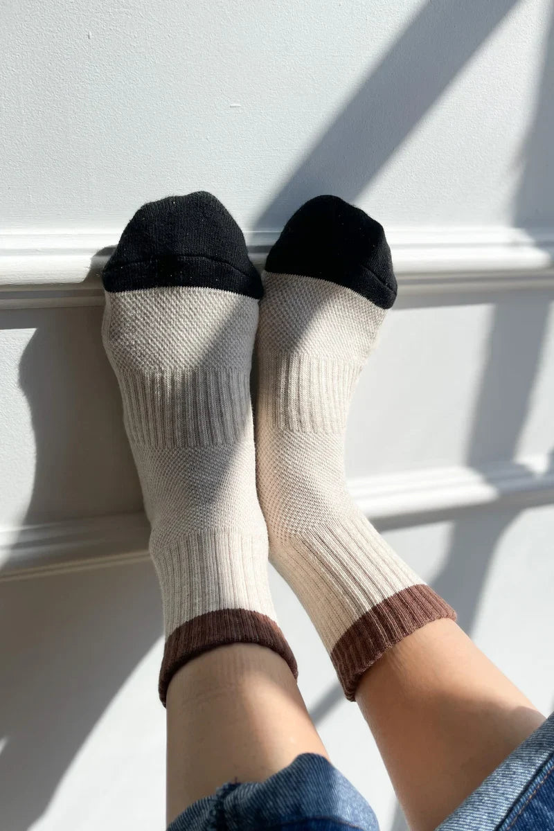 Colour Block Girlfriend Socks Accessories Le Bon Shoppe