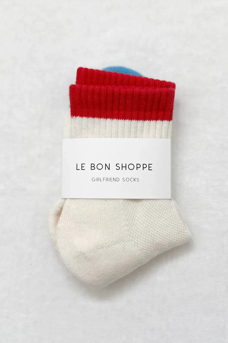 Colour Block Girlfriend Socks Accessories Le Bon Shoppe