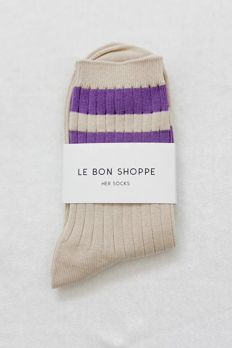 Her Varsity Socks Accessories Le Bon Shoppe