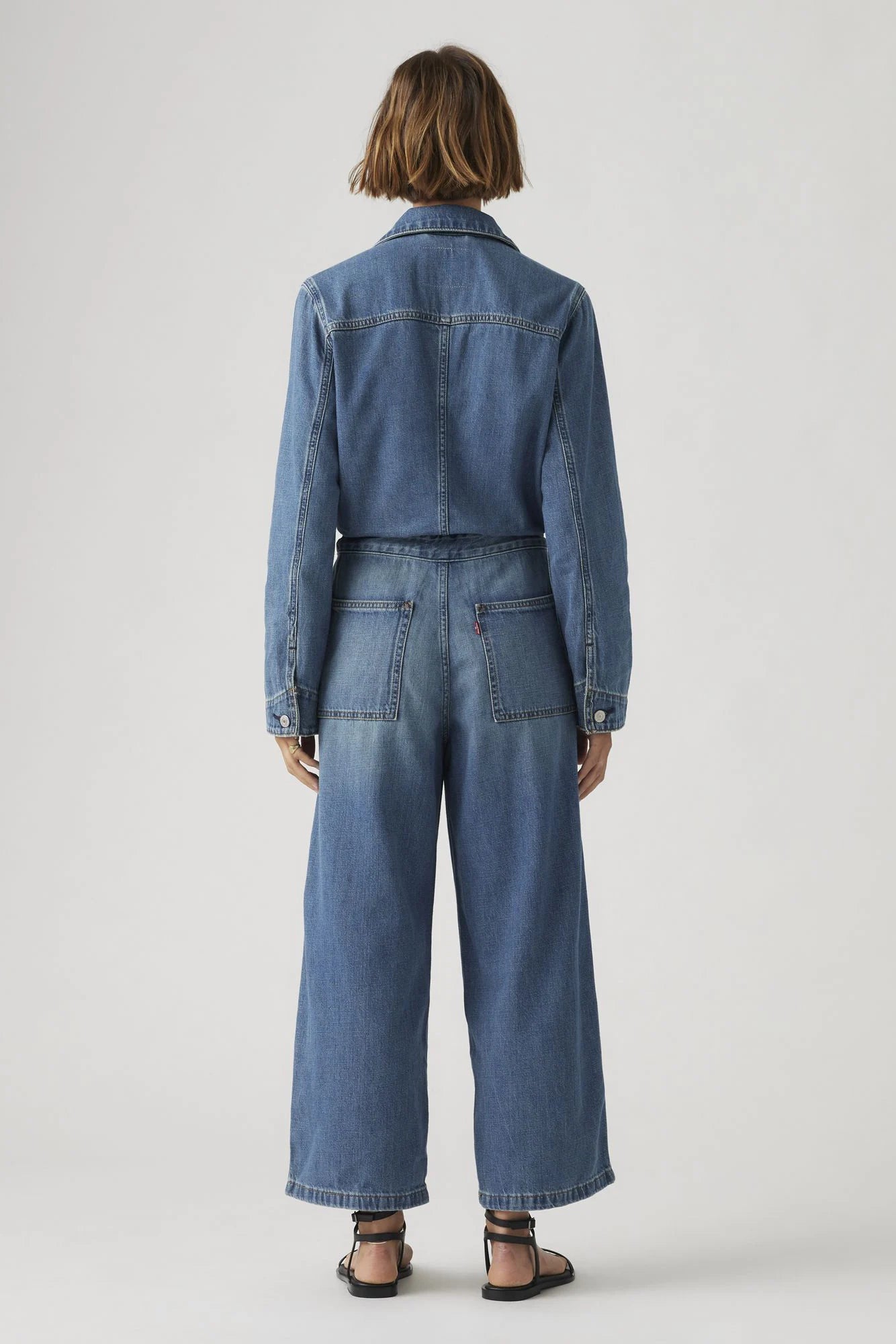 Iconic Denim Jumpsuit Pants Levi&#39;s