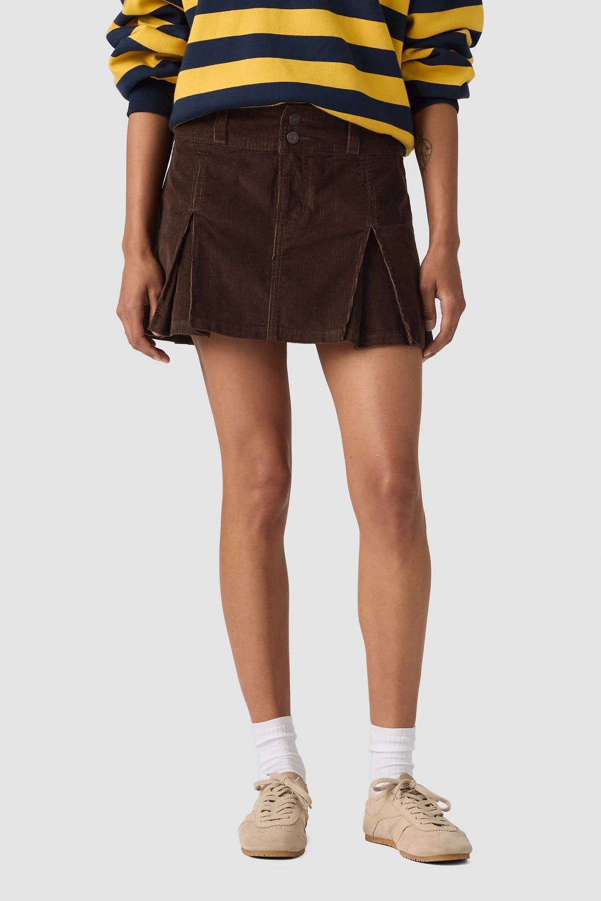 Inverted Pleat Mini Skirt Skirts Levi's