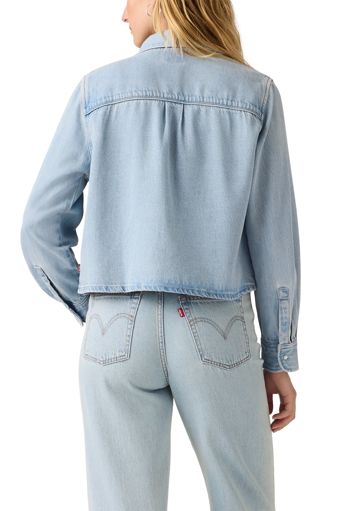 Logan Tencel Crop Shirt Tops Levi's