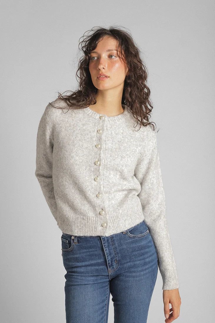 Aisha Pearl Cardigan Sweaters & Knits Lyla + Luxe