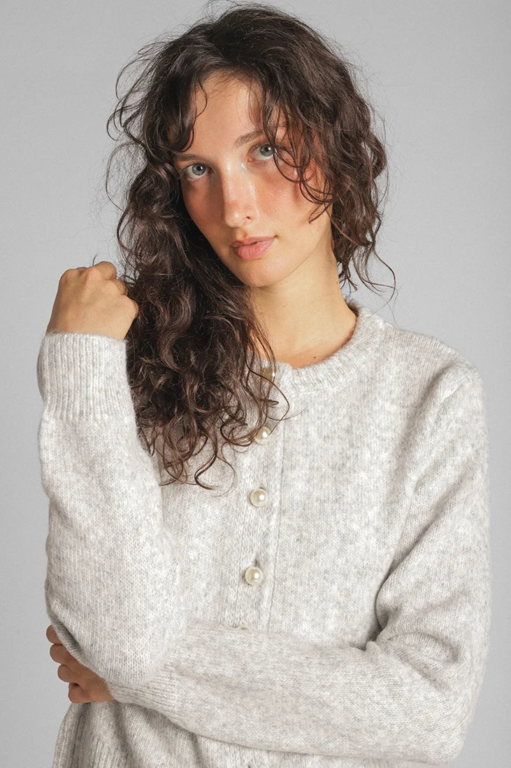 Aisha Pearl Cardigan Sweaters & Knits Lyla + Luxe