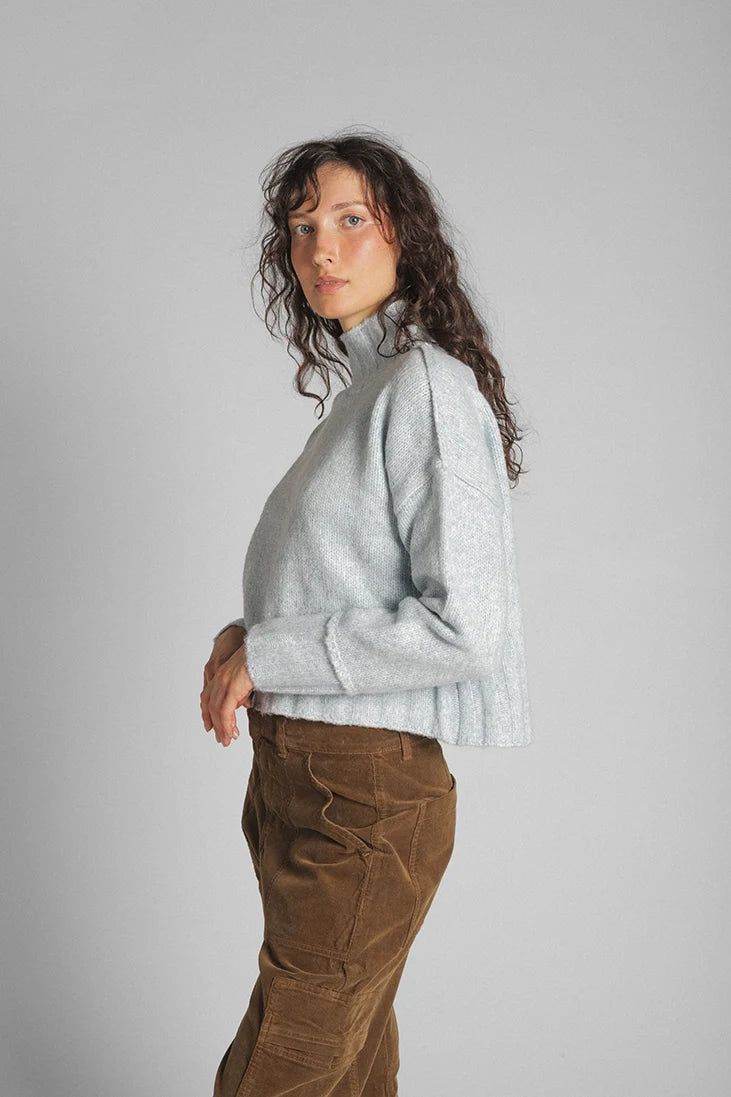 Calli Mockneck Sweater Sweaters & Knits Lyla + Luxe