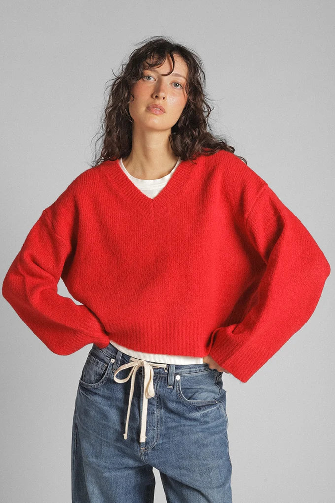 Etta V-neck Sweater Sweaters & Knits Lyla + Luxe