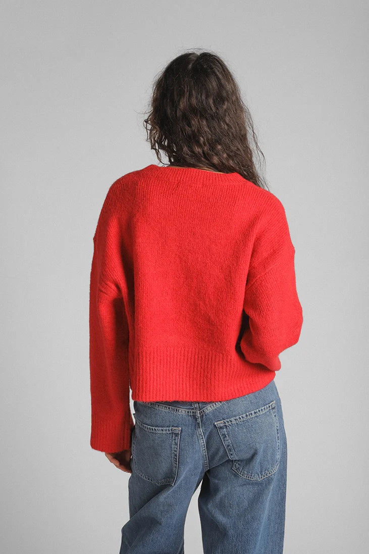 Etta V-neck Sweater Sweaters &amp; Knits Lyla + Luxe