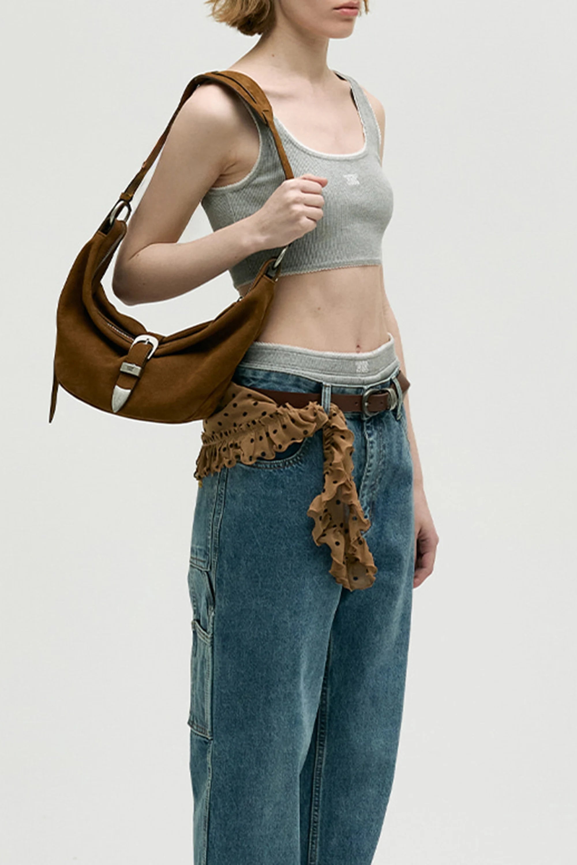 Belted Hobo Medium Bag Accessories MARGESHERWOOD