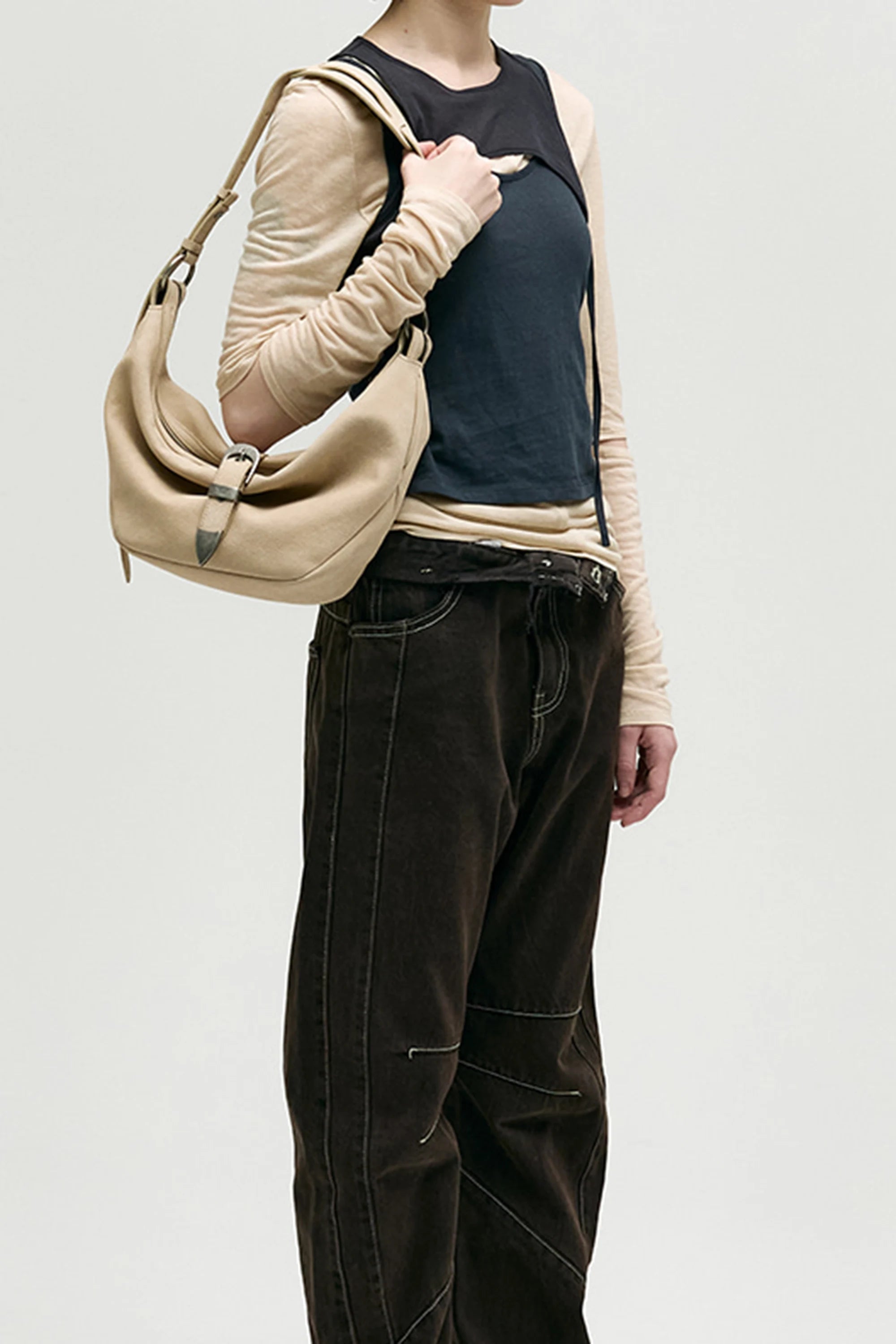 Belted Hobo Medium Bag Accessories MARGESHERWOOD