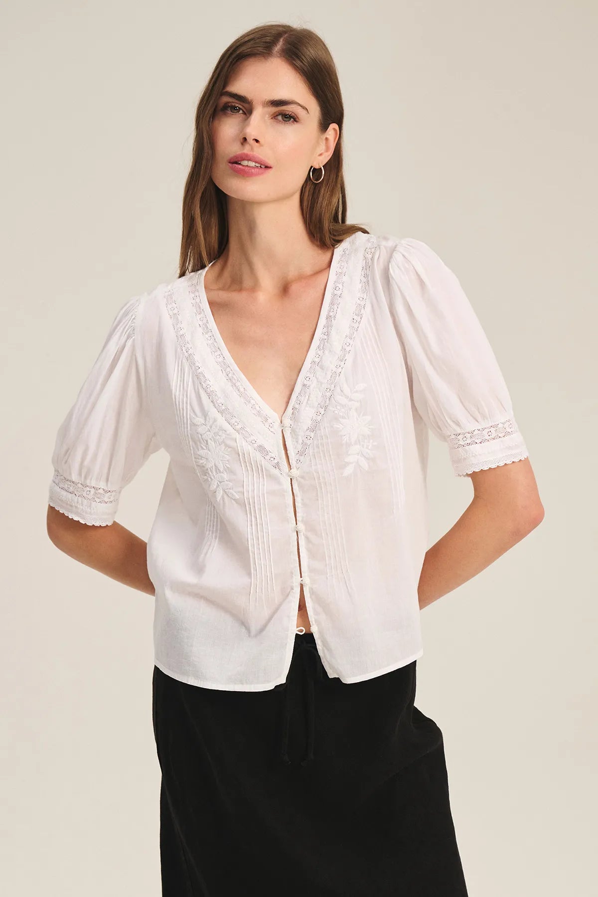 Mavis Top Shirts &amp; Tops Velvet by Graham &amp; Spencer