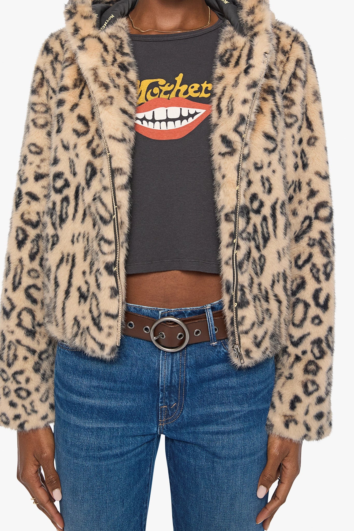 The Hooded Polar Opposite *missing coo Jackets &amp; Coats Mother Denim