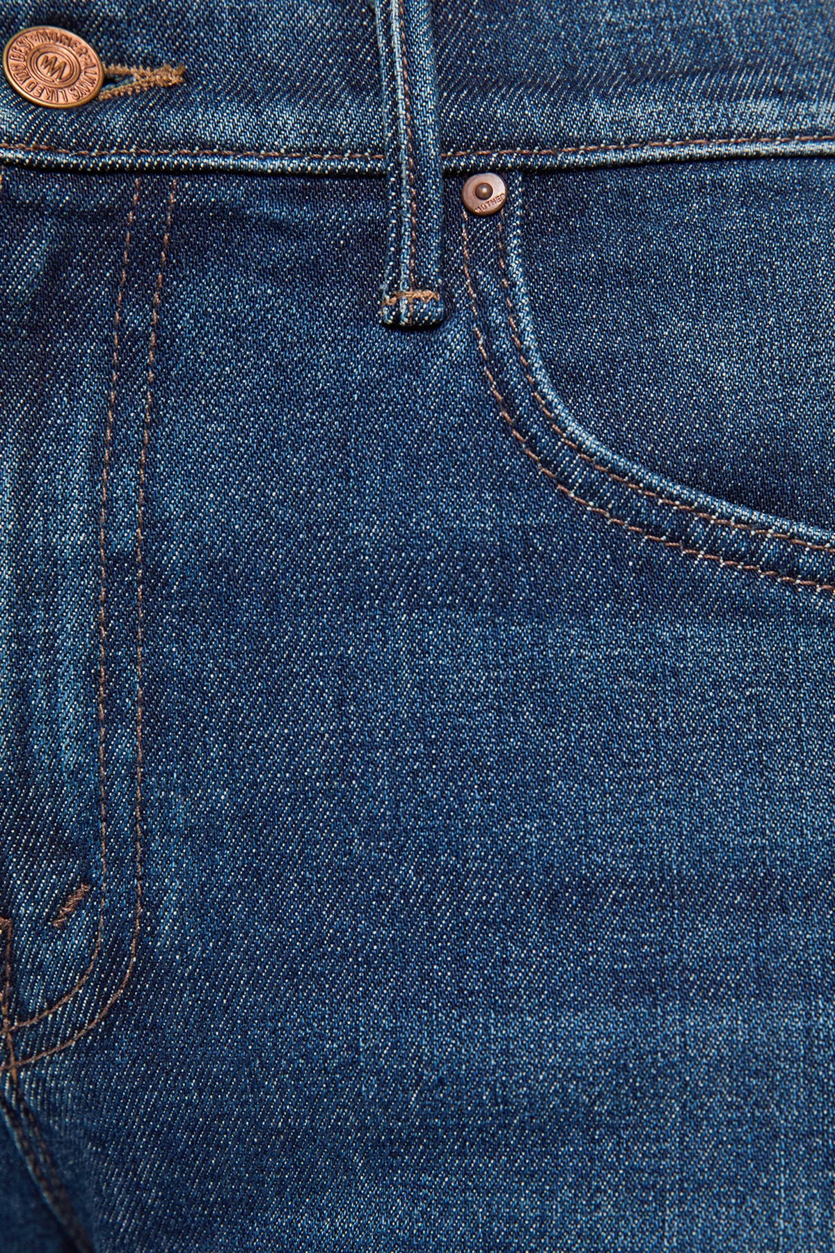 The Mid Rise Lasso Sneak Jeans Mother