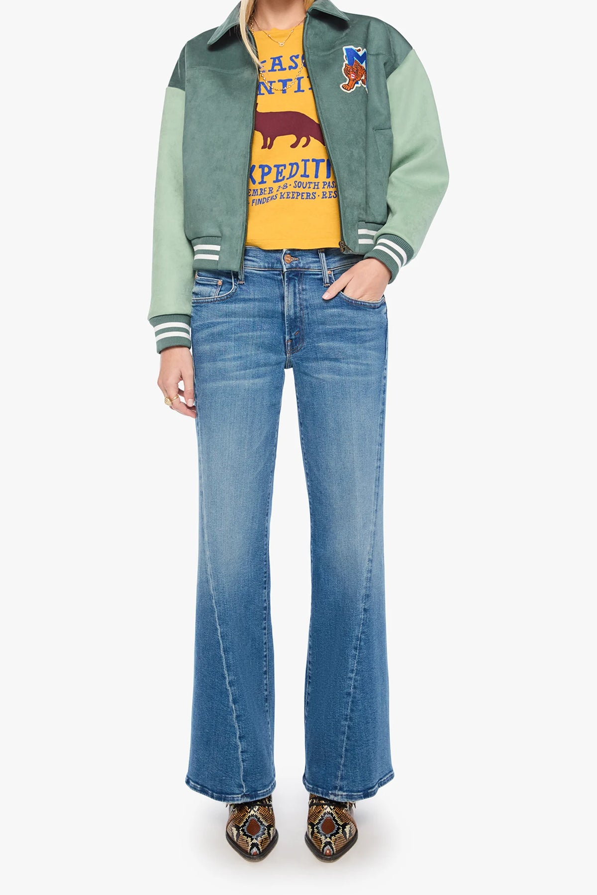 The Oversized Letterman Jackets &amp; Coats Mother