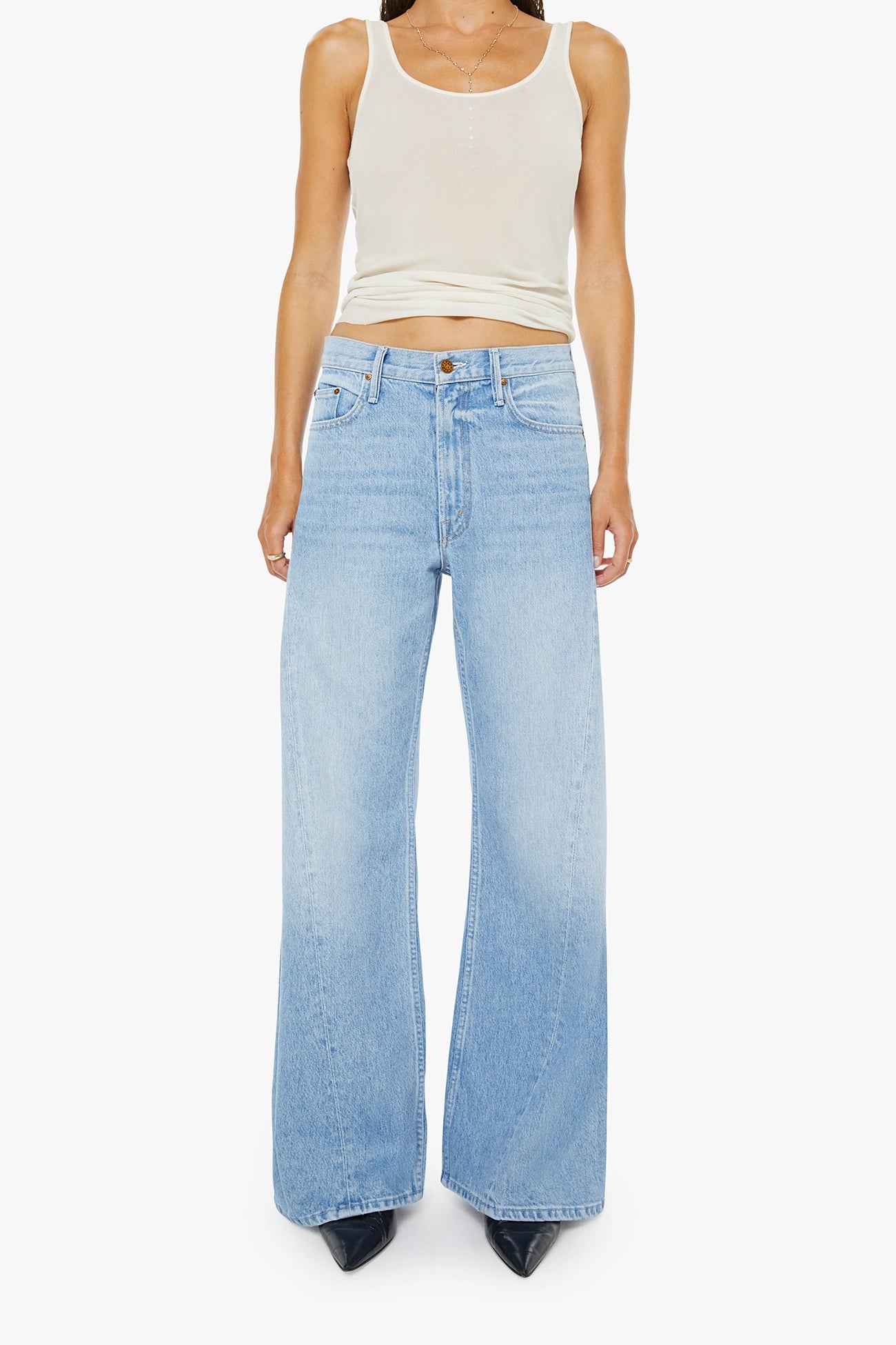 SNACKS! The Lemon Twist Sneak Pants MOTHER