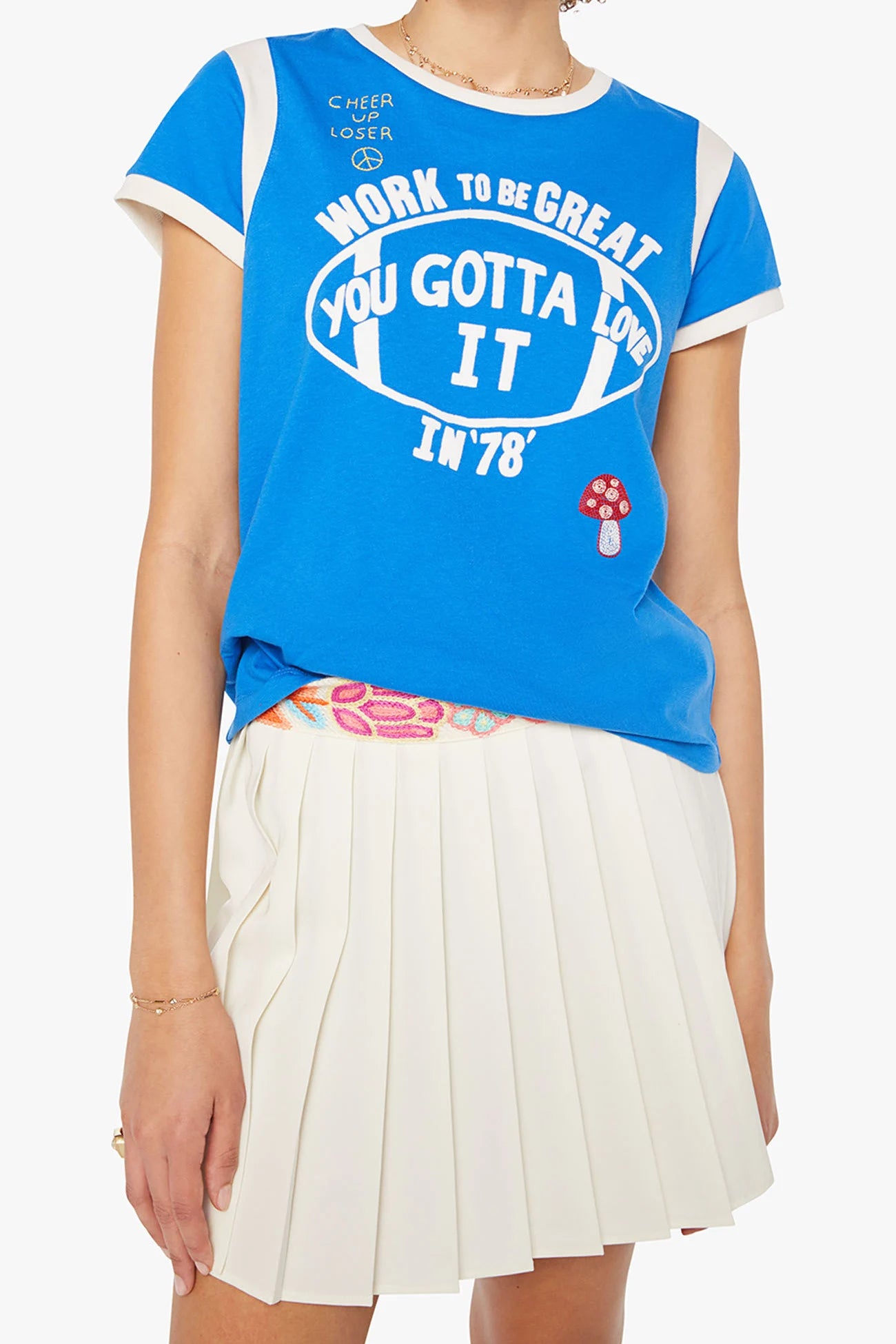 The Boxy Goodie Inset T-Shirts MOTHER