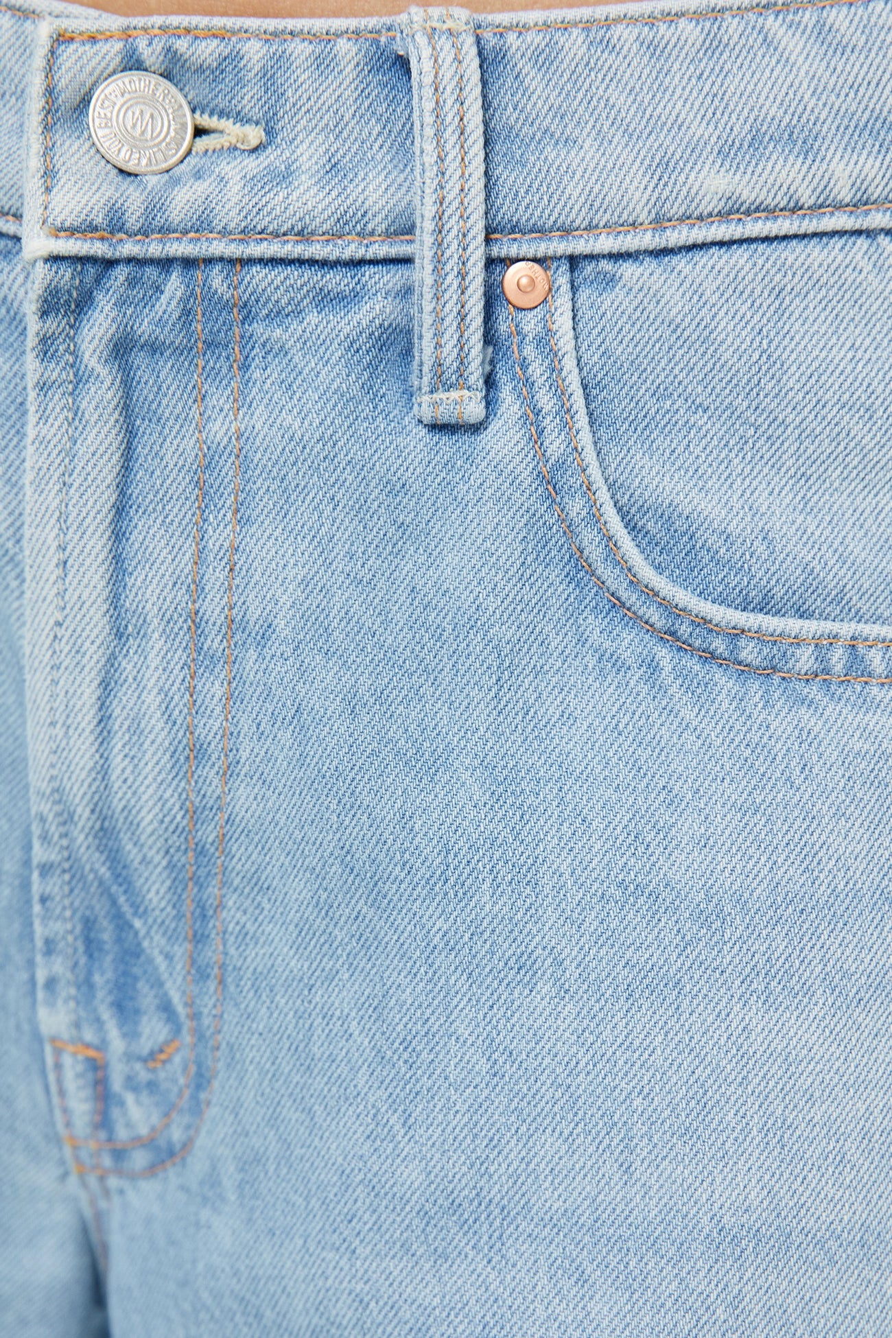 The Mid Rise Rambler Zip Ankle Fray Pants MOTHER