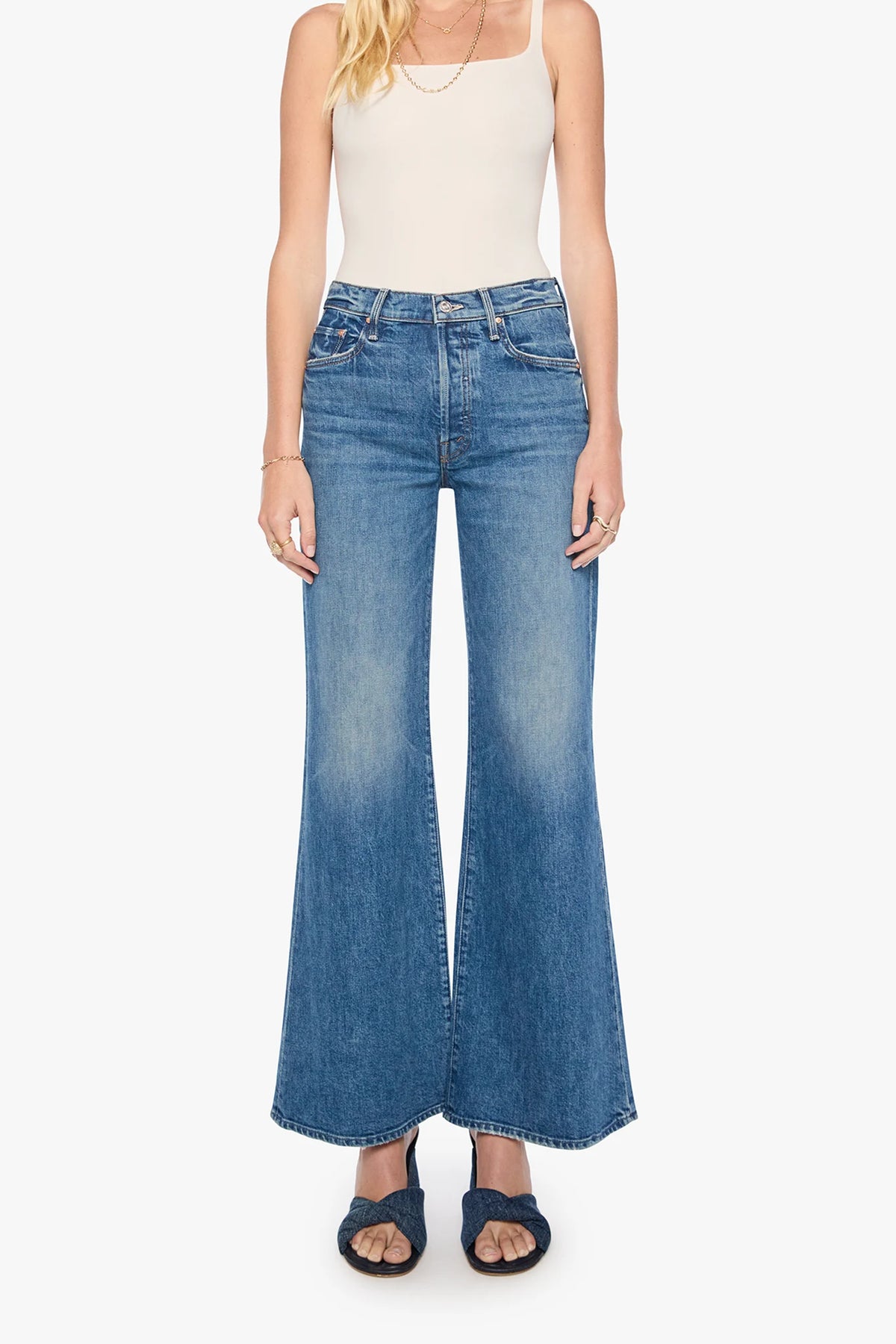 The Tomcat Roller Sneak Jeans Mother