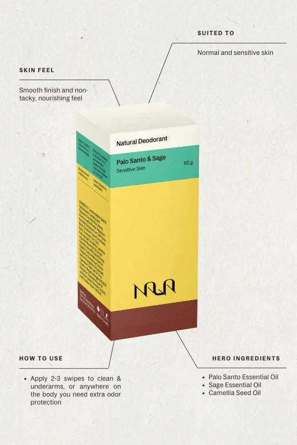 Palo Santo &amp; Sage Natural Deodorant Accessories Nala