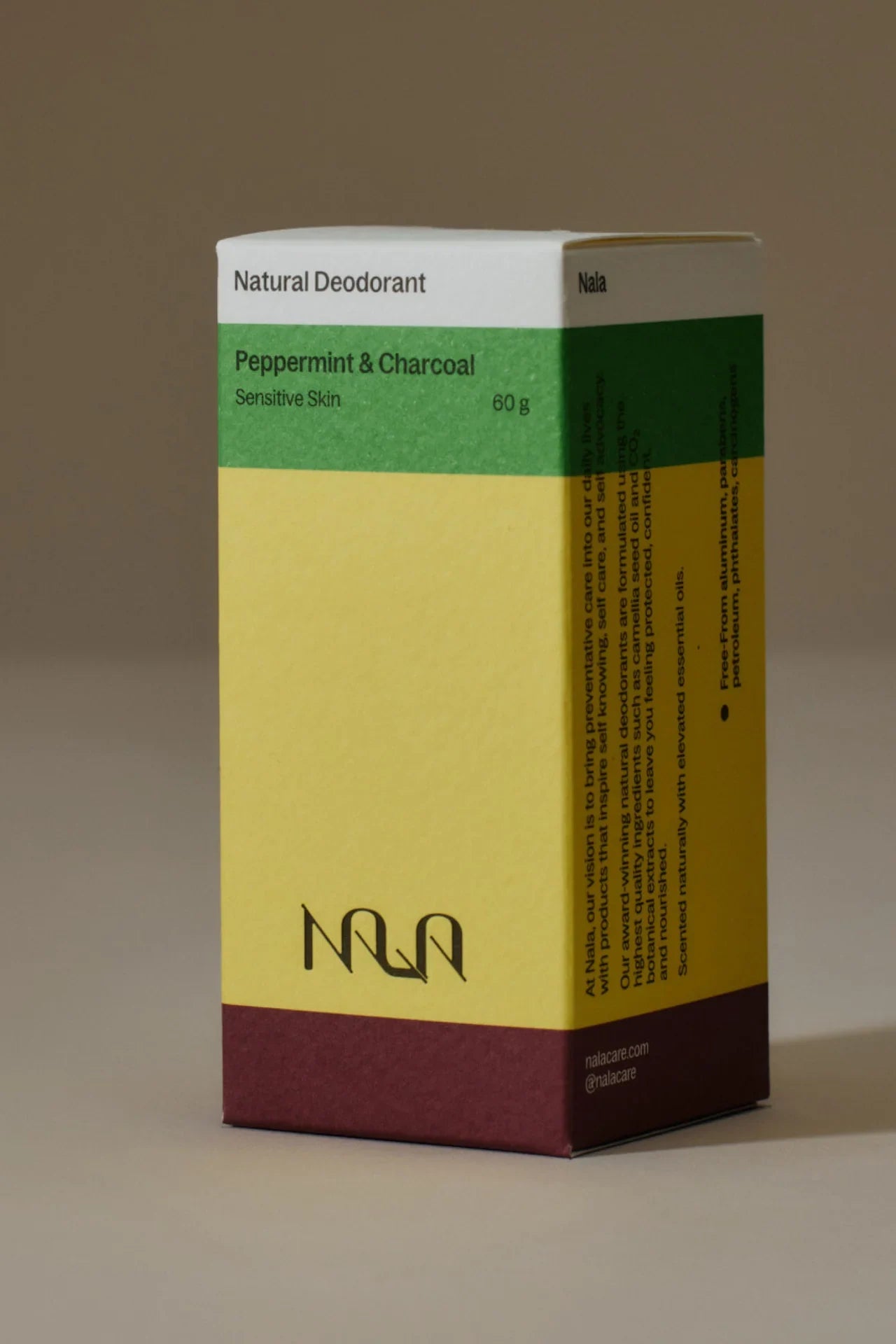 Peppermint & Activated Charcoal Natural Deodorant Accessories Nala