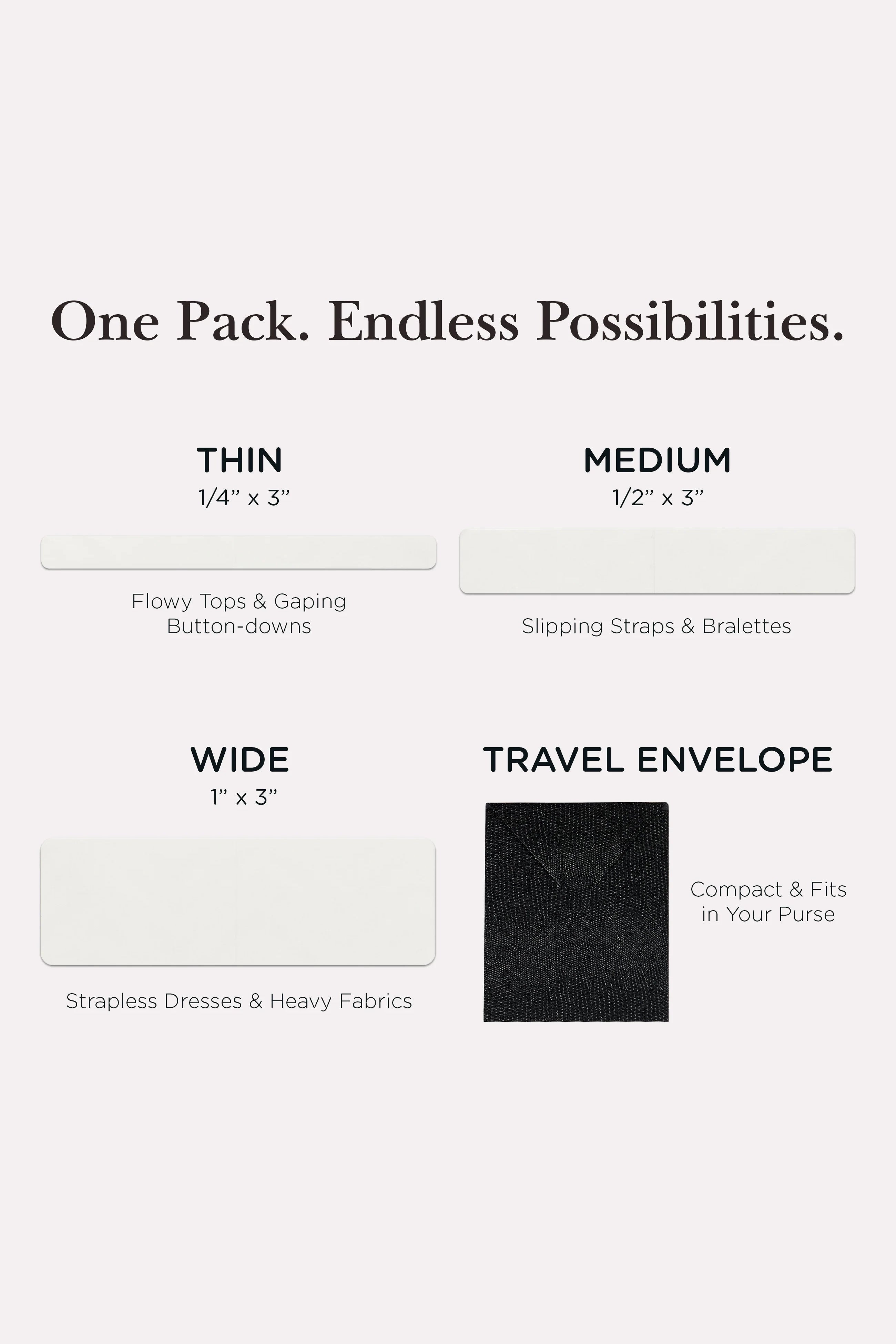 Nippies Stylin' Tape - Double-Sided Fashion Tape Accessories Nippies