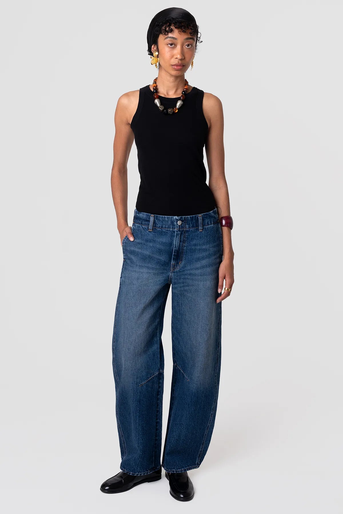 Ayo Barrel Jean Pants OKETO