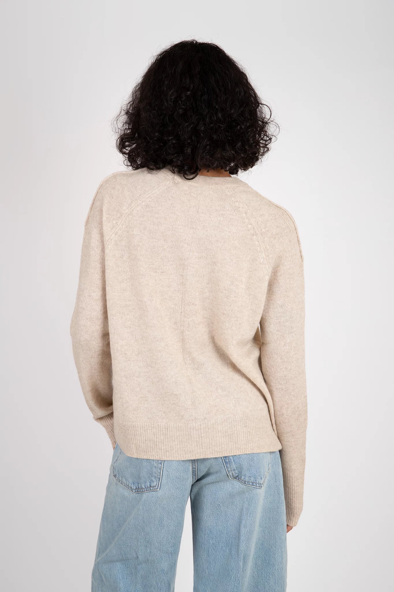 Sloane Cashmere Pullover Sweaters &amp; Knits One Grey Day
