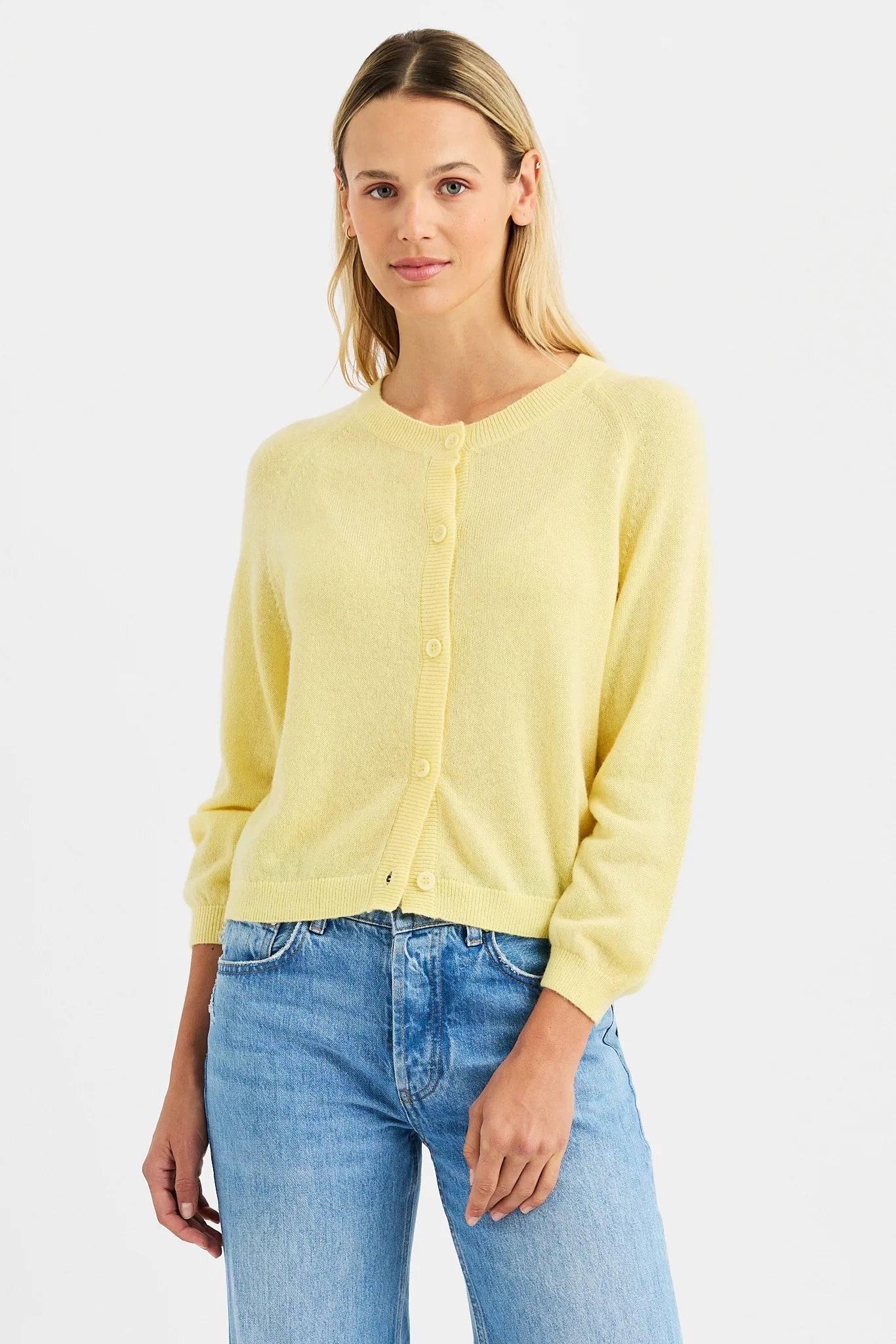 Cara Shrunken Cardigan Sweaters &amp; Knits One Grey Day
