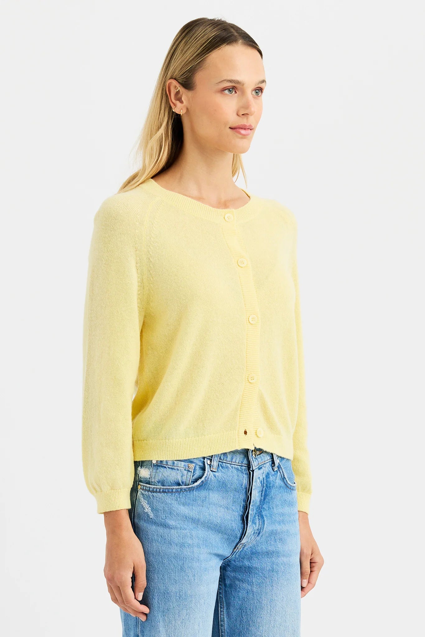 Cara Shrunken Cardigan Sweaters &amp; Knits One Grey Day